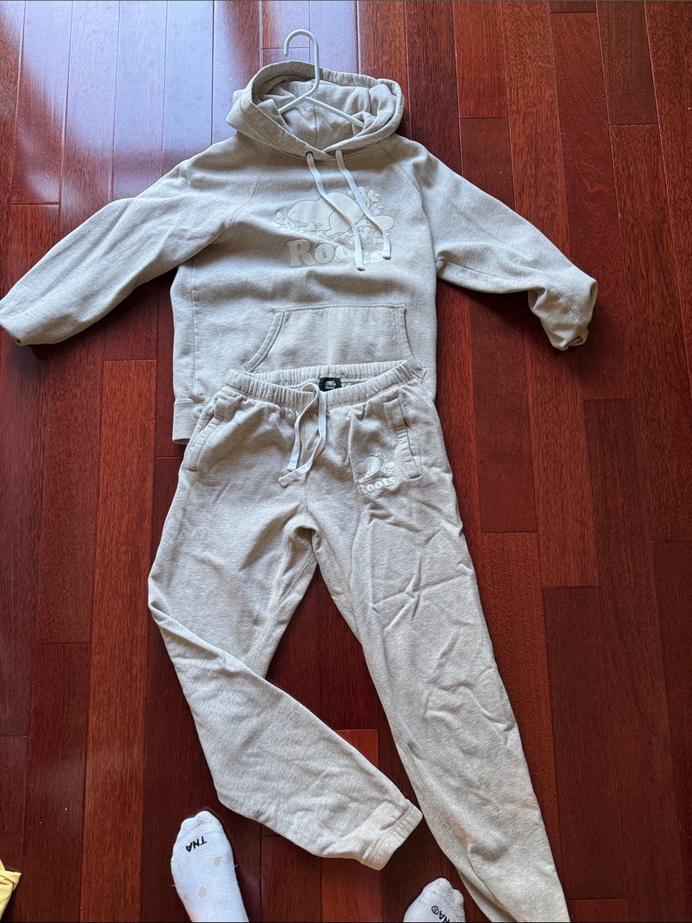 Roots Beige Sweatset